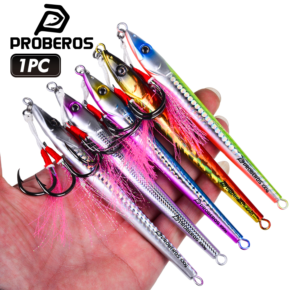Jigger Double Sided - PROBEROS 30-100g Fast Sinking Jig Hard