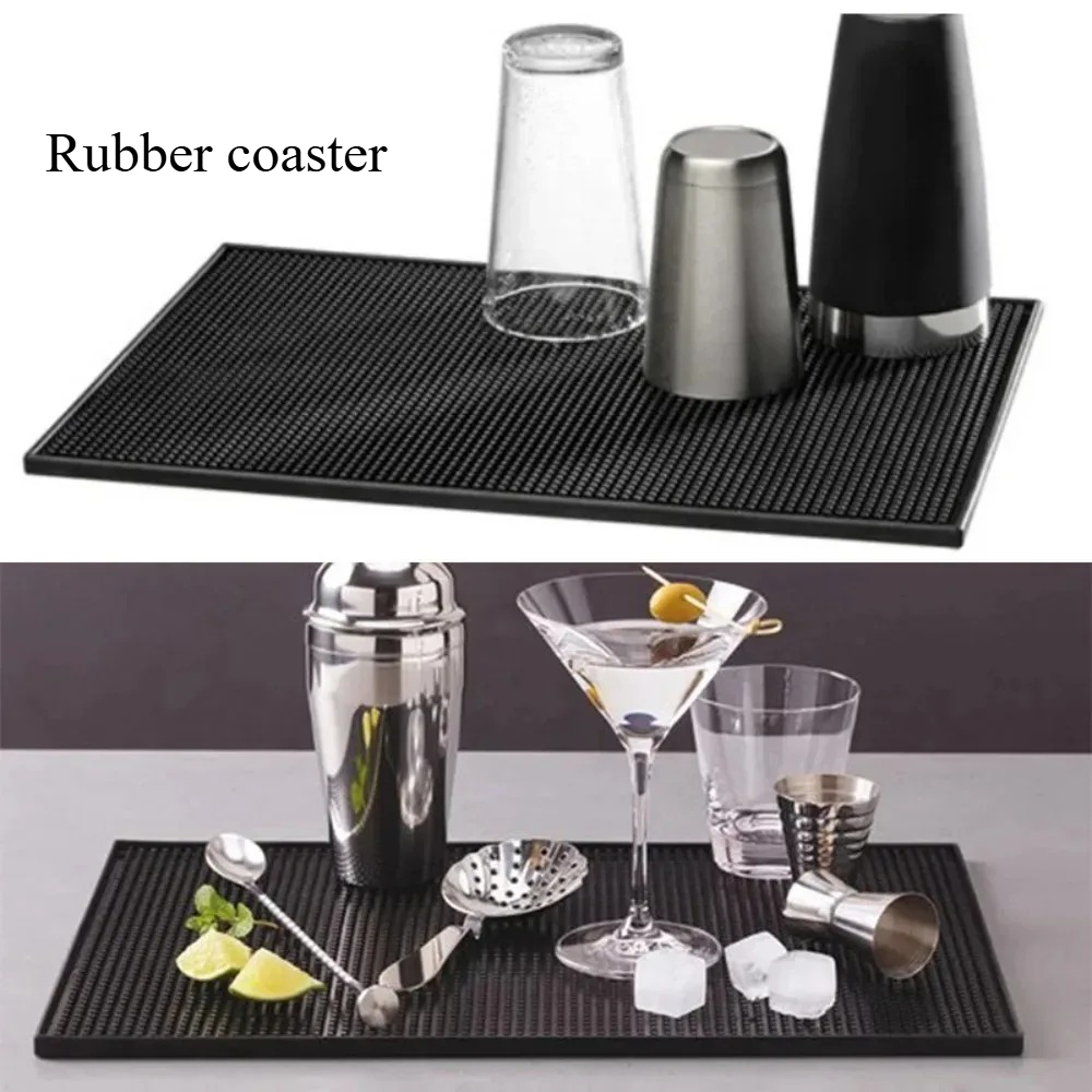 Rubber Bar Mat Coasters Coffee - Bar Mat Rubber avis et prix