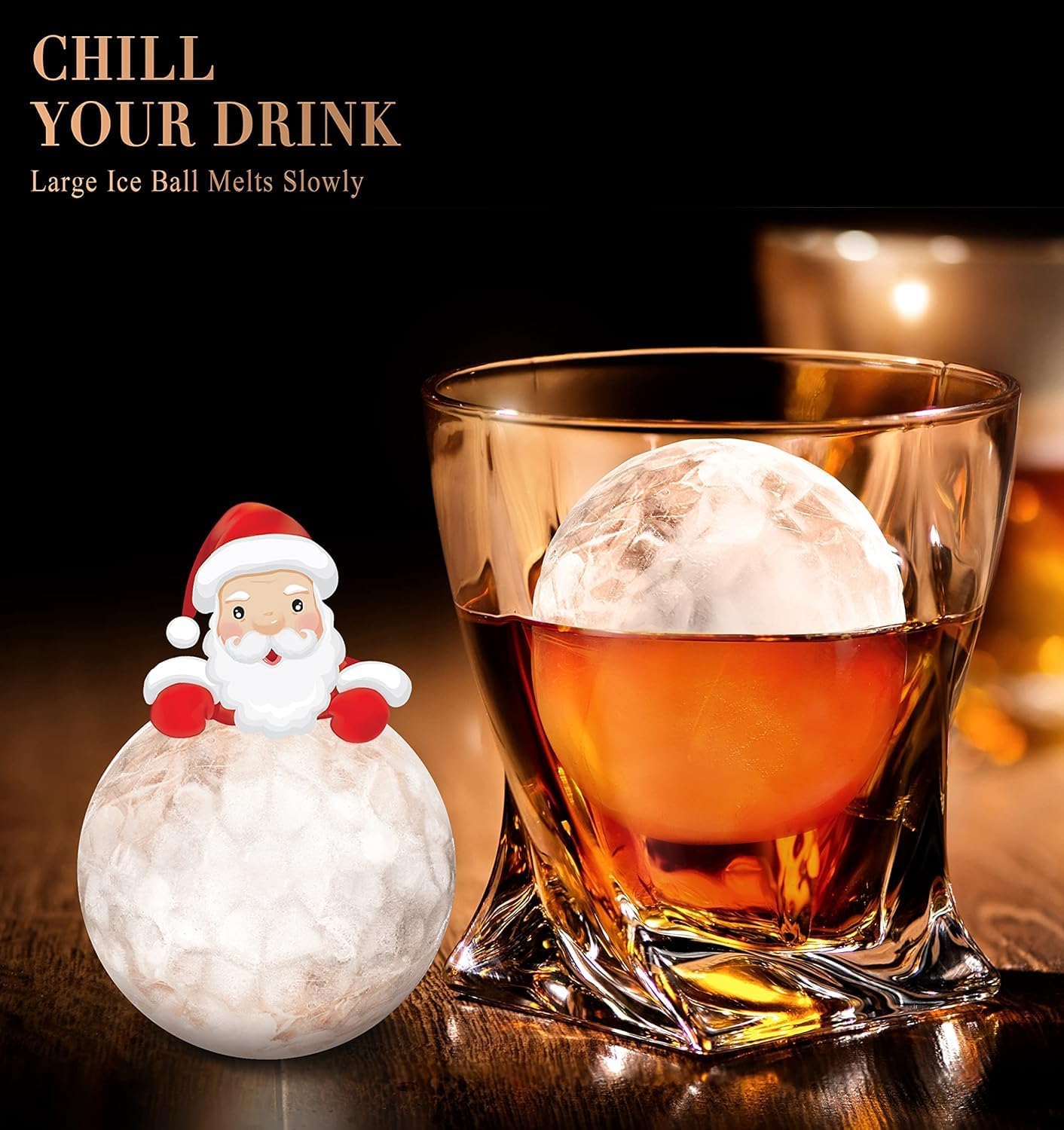 2.2 Inch Round Ice Cube Mold w - Ice Mold Sphere avis et prix