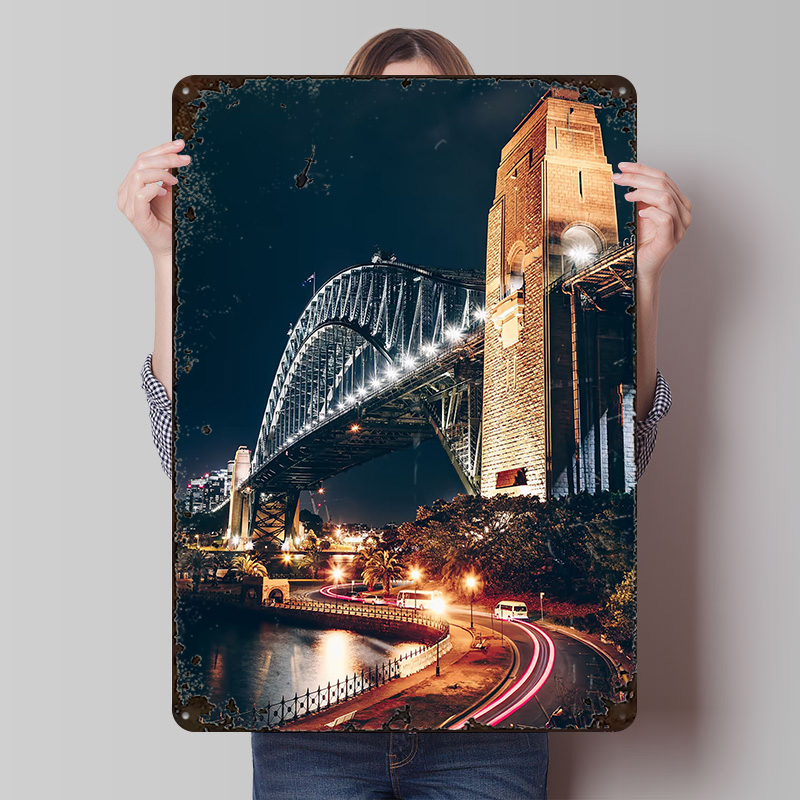 Sydney Harbour Bridge Poster C - Home Bar Sydney avis et prix