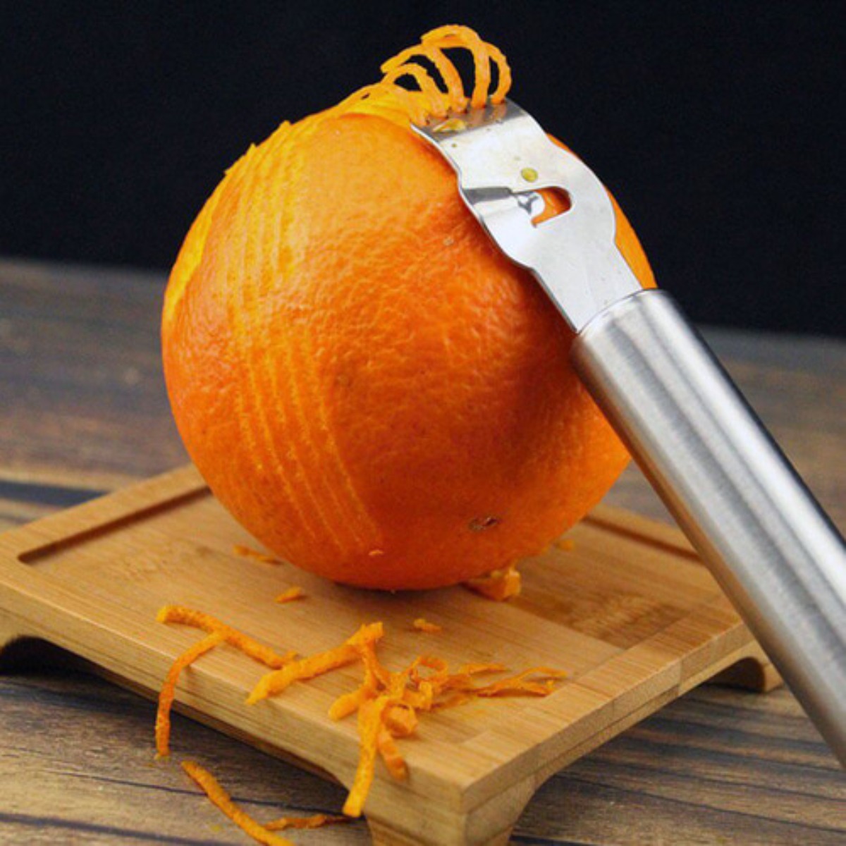 Silver Lemon Zester Tool/Corer - Peeler Channel Knife avis et prix