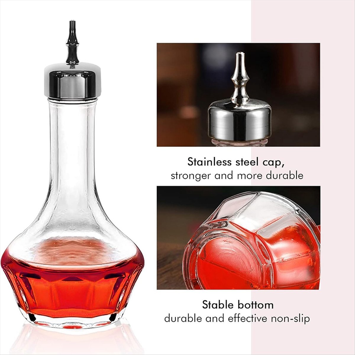 A75K 6 PCS Bitters Bottle Set  - Bitters Bottle Set avis et prix