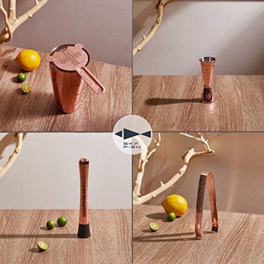 Sky Fish Bartender Kit Cocktai - Boston Shaker Set avis et prix