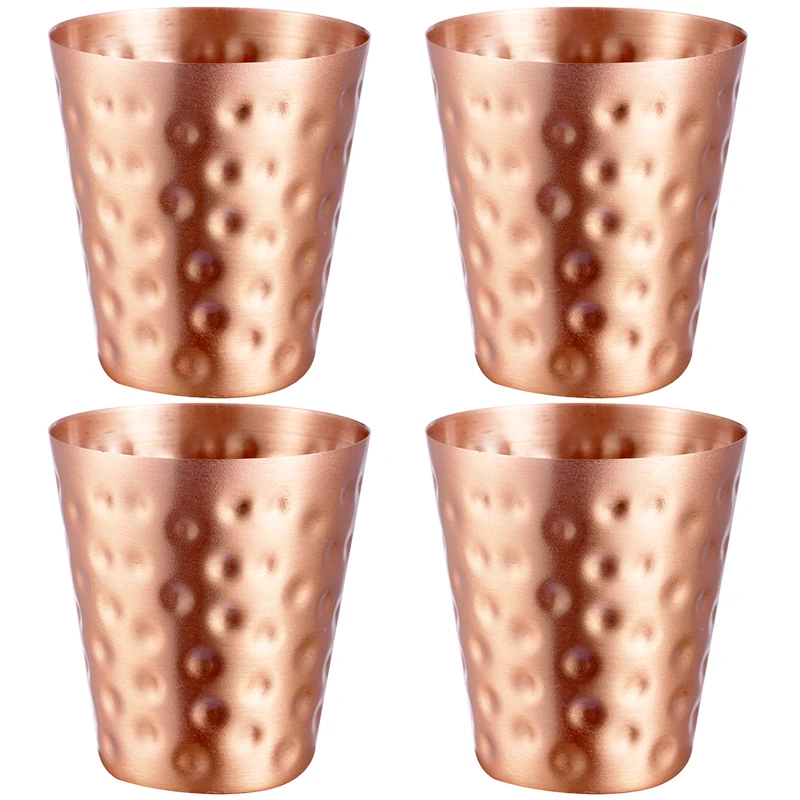 4Pcs New 100% Copper Cups Pure - Mule Copper Mug avis et prix
