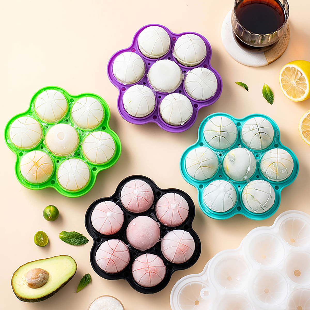 1pc Spherical Silicone Ice Gri - Ice Mold Sphere avis et prix