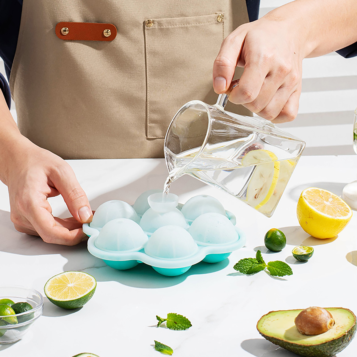1pc Spherical Silicone Ice Gri - Ice Mold Sphere avis et prix