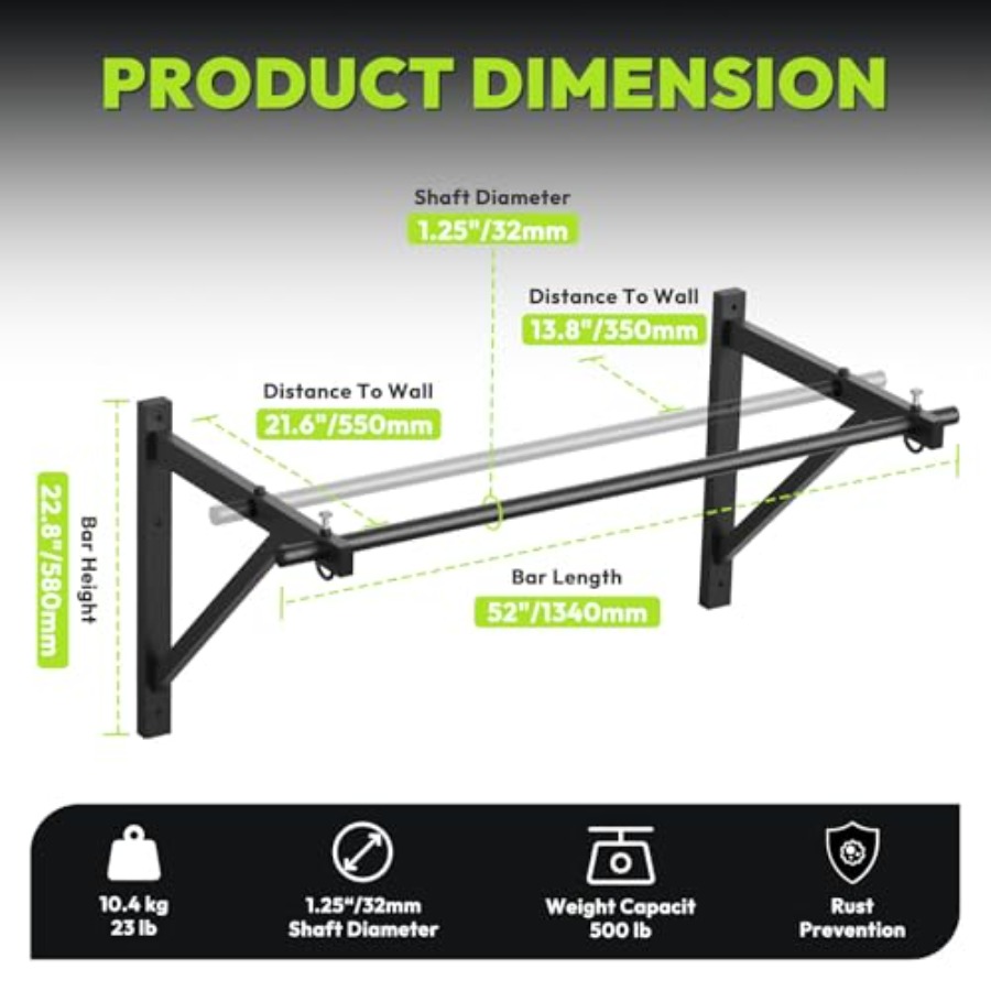 Doorway and wall-mounted pull- - Home Bar And Gym avis et prix
