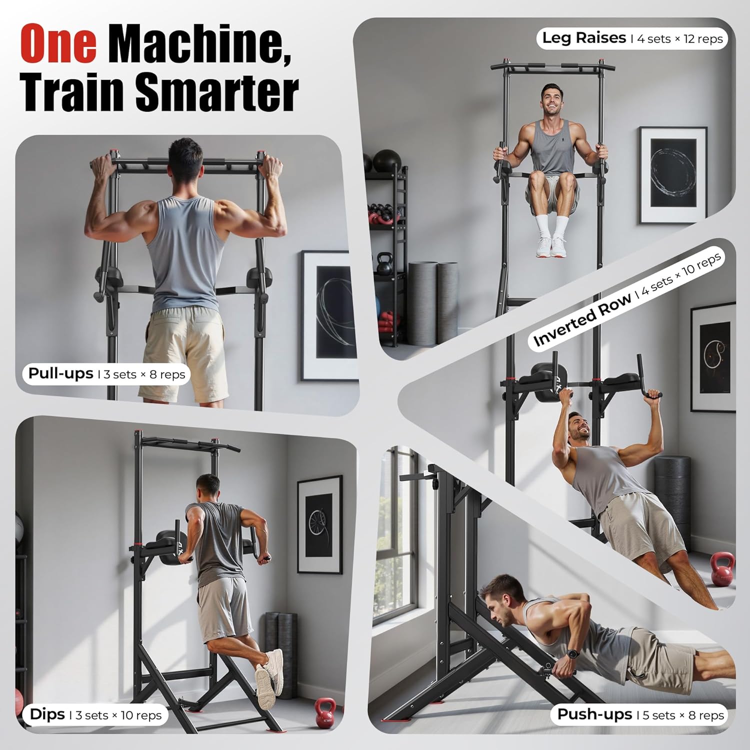 Sportsroyals Power Tower Pull  - Home Bar And Gym avis et prix