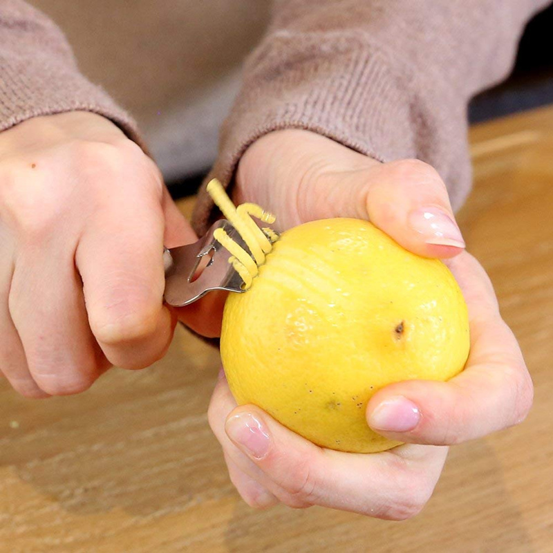 LMETJMA Stainless Steel Lemon  - Peeler Channel Knife avis et prix