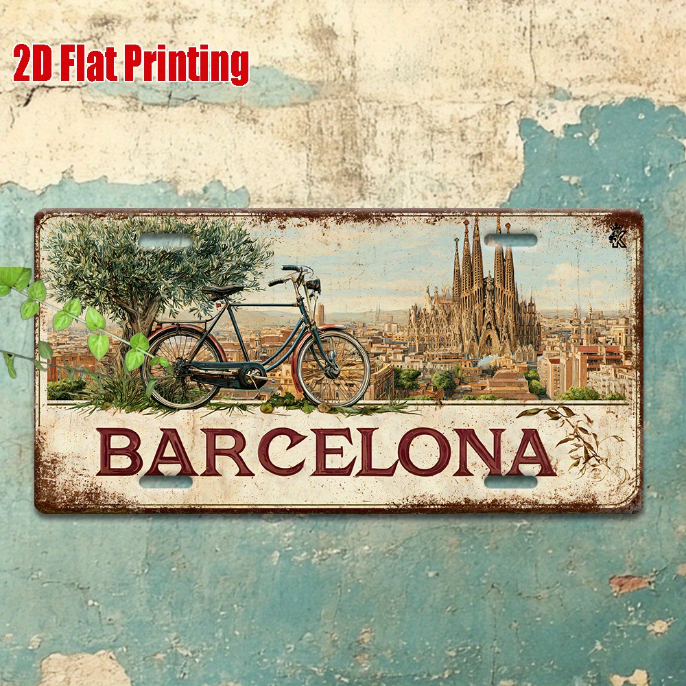 2D Flat, 1 Piece Vintage Metal - Home Barcelona avis et prix