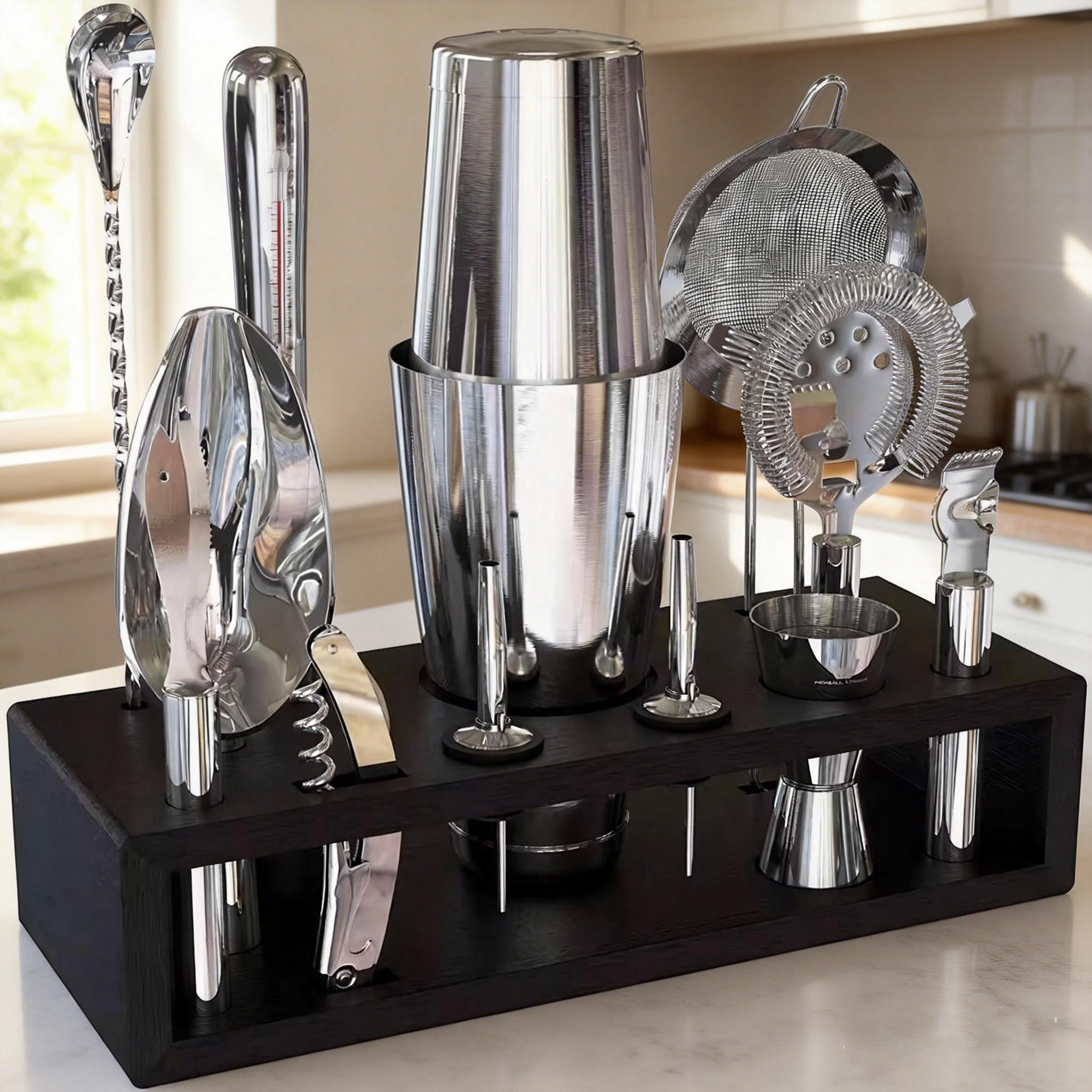 stllCamol 14-Piece Stainless S - Boston Shaker Set avis et prix