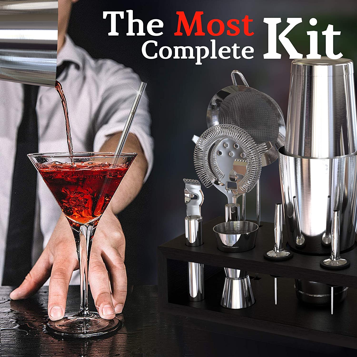 stllCamol 14-Piece Stainless S - Boston Shaker Set avis et prix