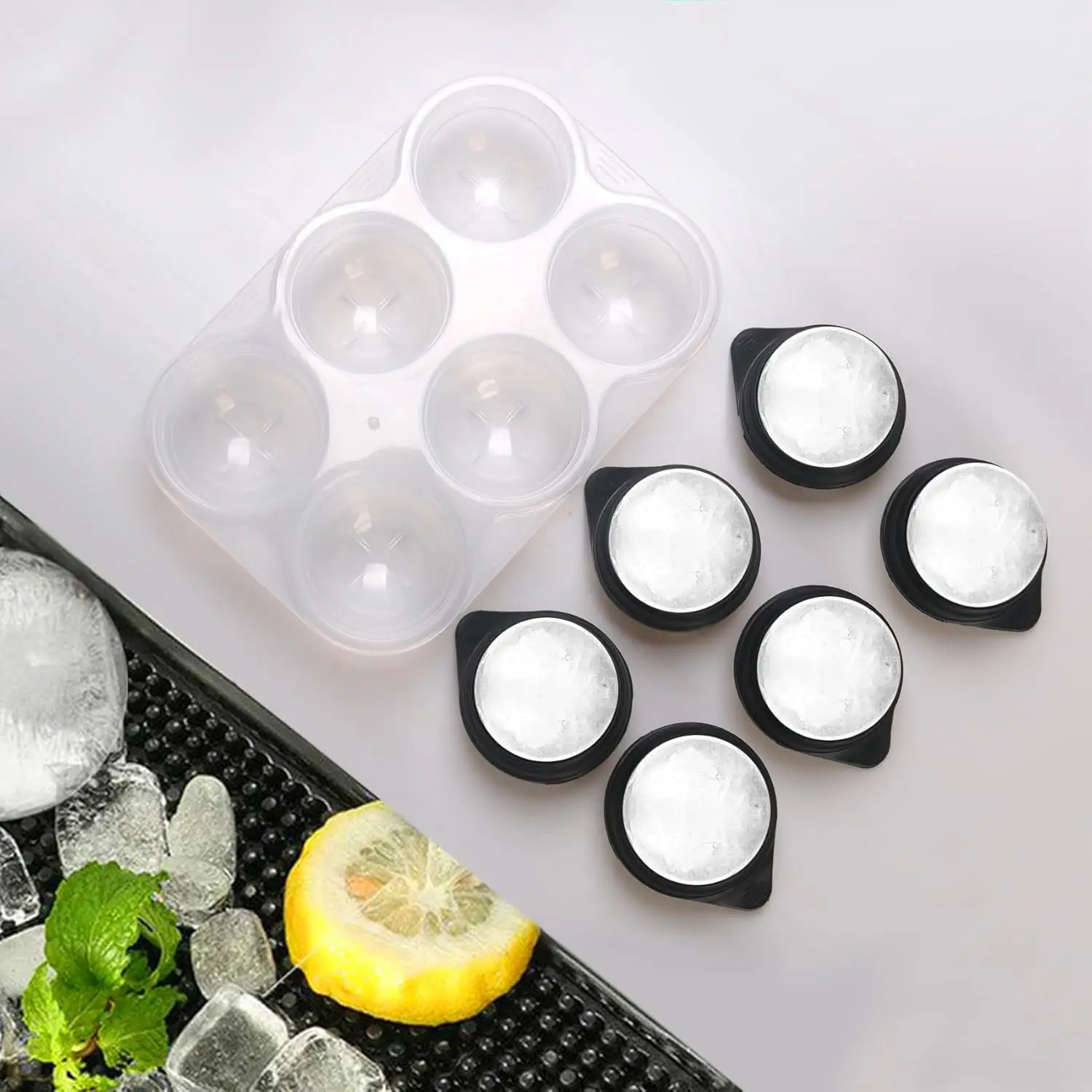 Large Silicone Ice Cube Tray W - Ice Mold Sphere avis et prix