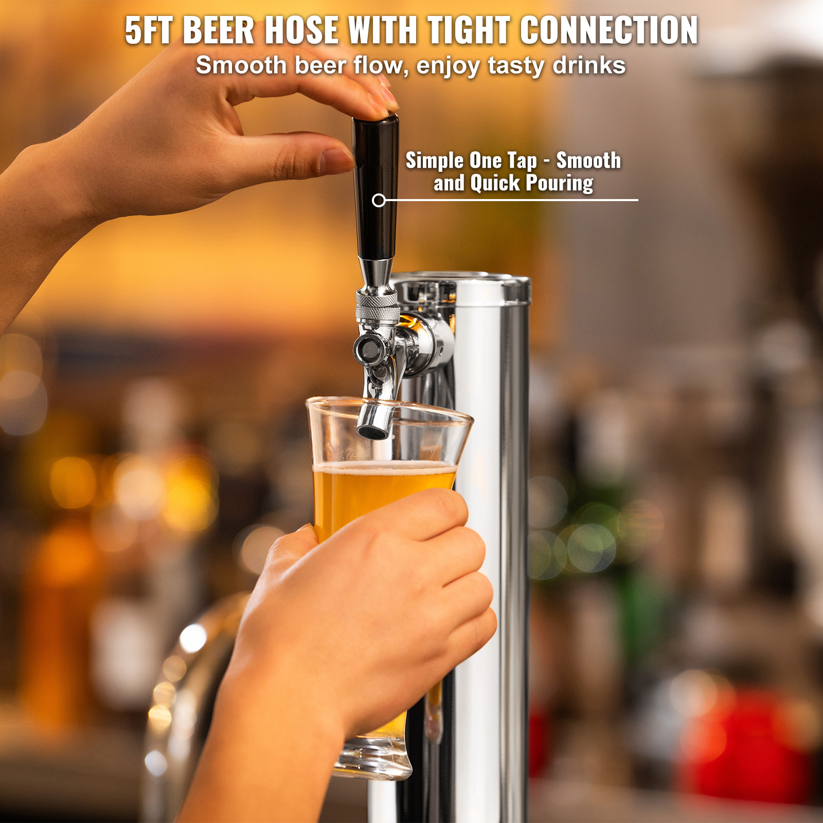 Stainless Steel Single-Tap Bee - Home Bar Setup Kit avis et prix