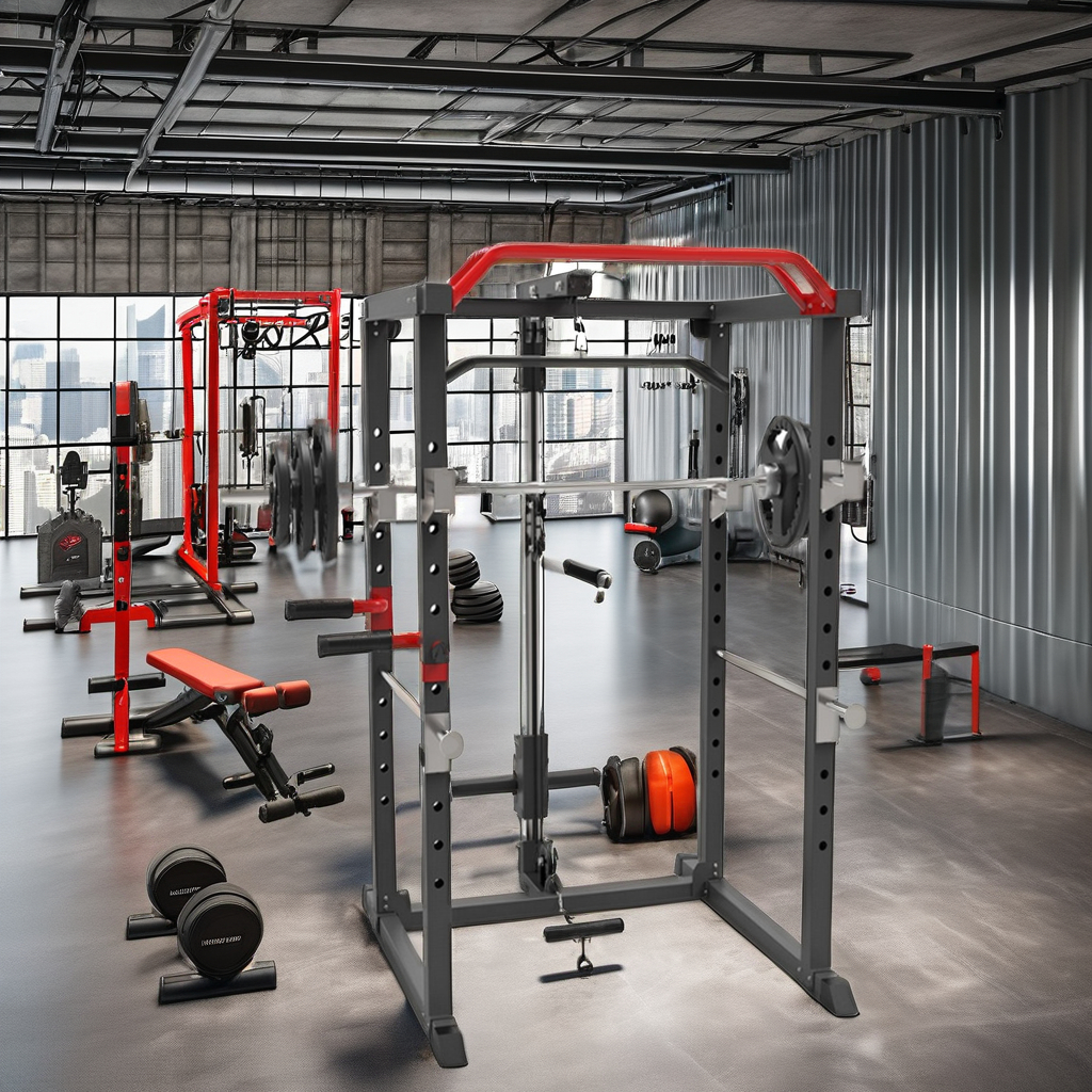 Steel Full Cage Gym Power Towe - Home Bar And Gym avis et prix