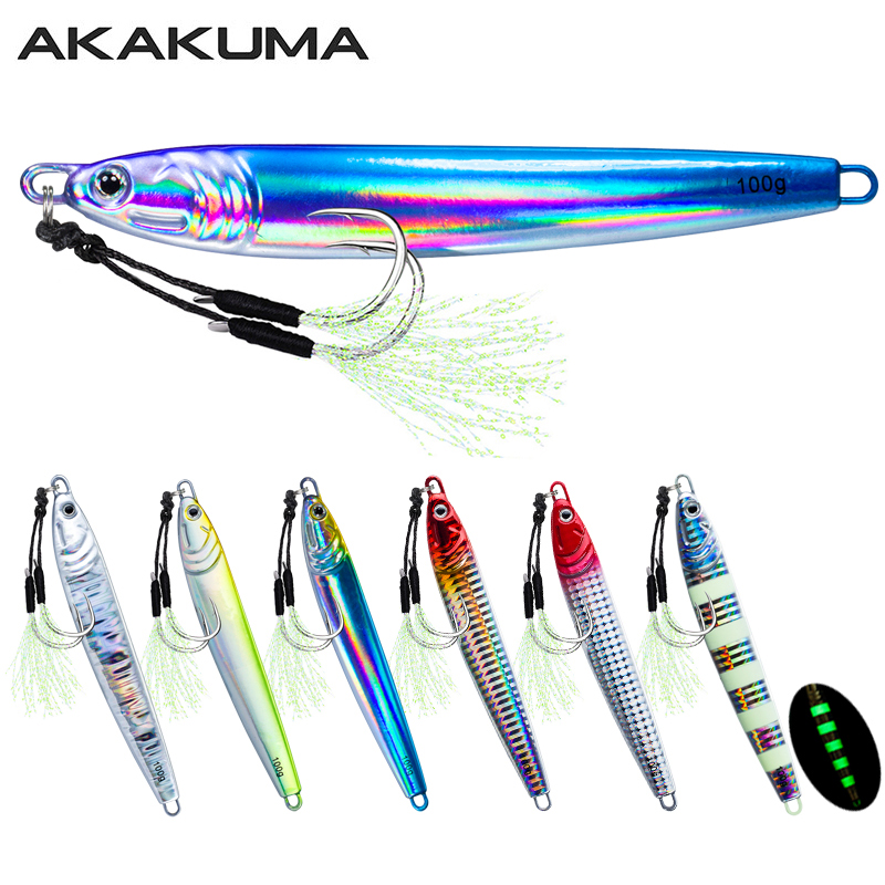 7Pcs 40g 60g 80g 100g Luminous - Jigger Double Sided avis et prix