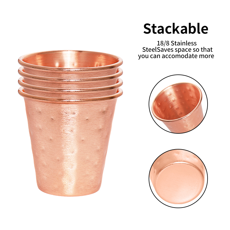Set of 4/6 Copper Plating Beer - Mule Copper Mug avis et prix