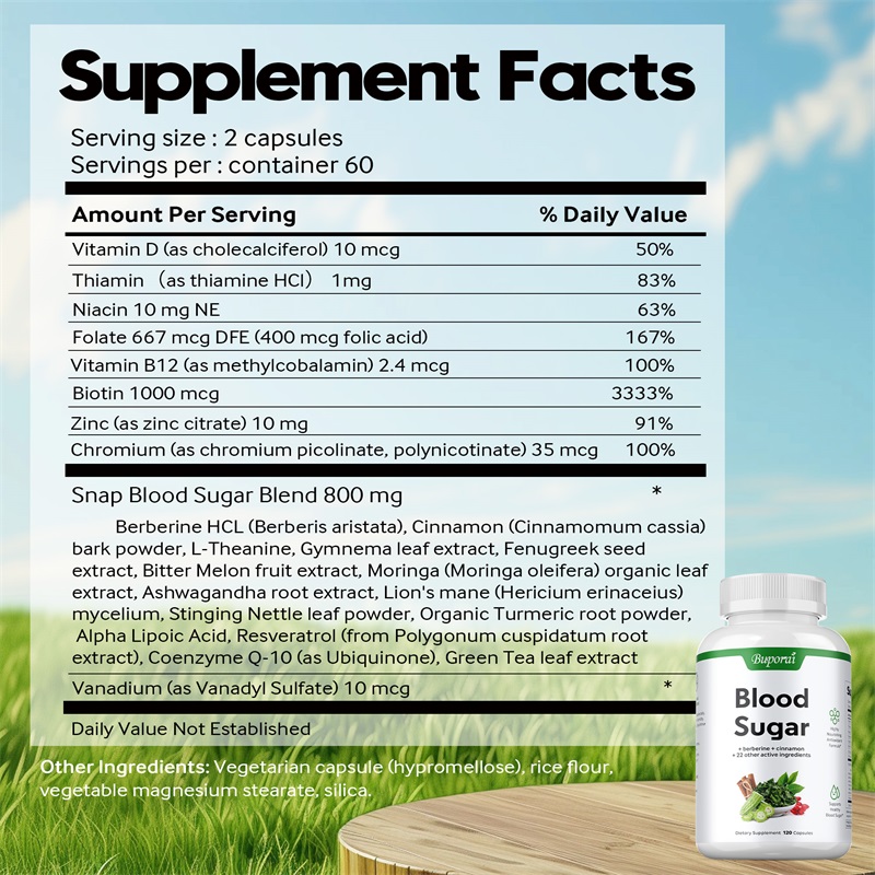 Blood Sugar Capsules - Support - Bitters Bottle Set avis et prix
