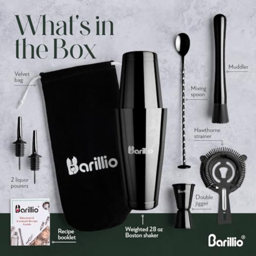 Boston Shaker Set - Stainl-Ste - Boston Shaker Set avis et prix