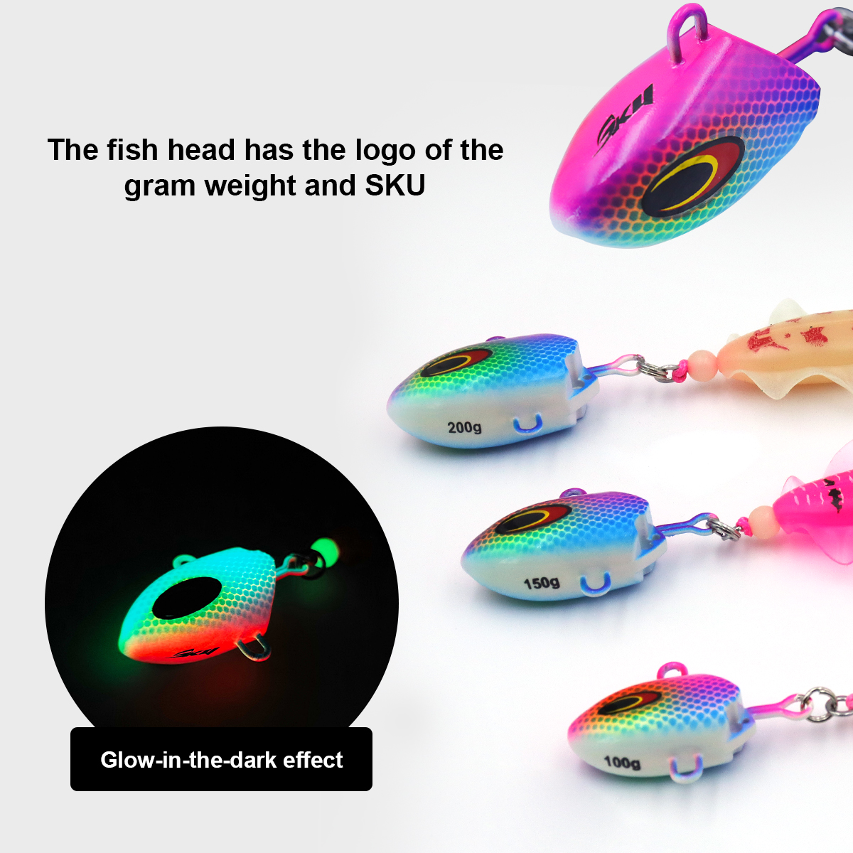 ZYZHE JIG Head Squid Bait With - Jigger Double Sided avis et prix