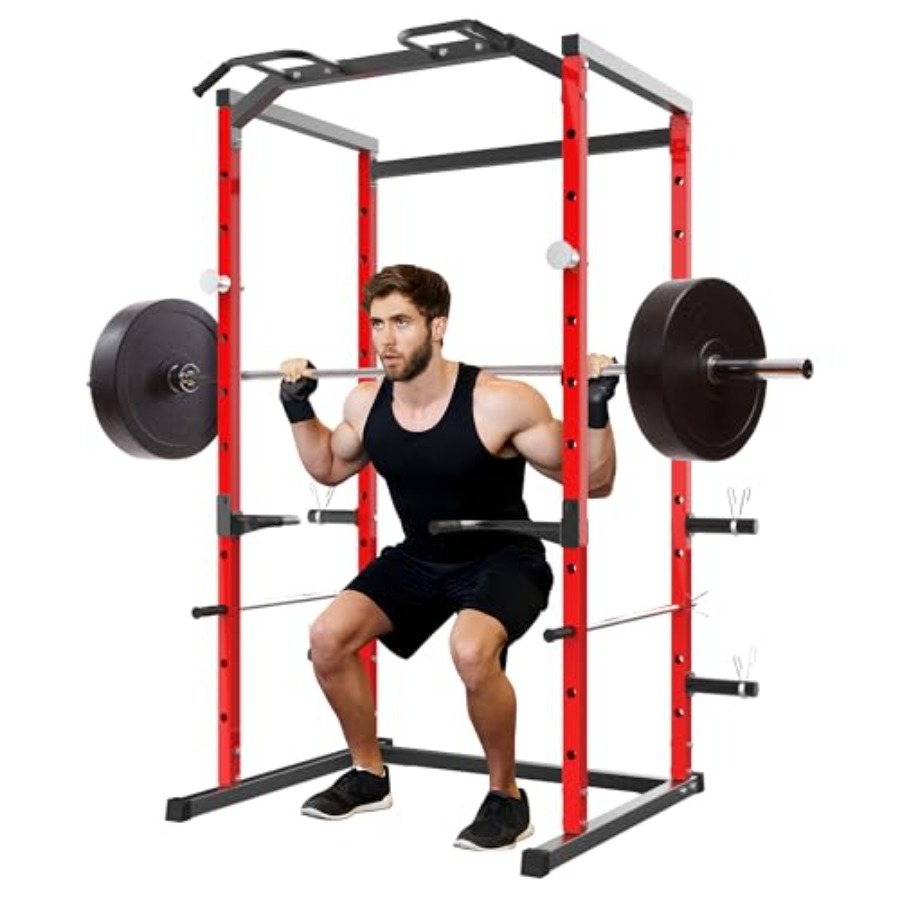 Heavy-Duty Power Cage with Pul - Home Bar And Gym avis et prix