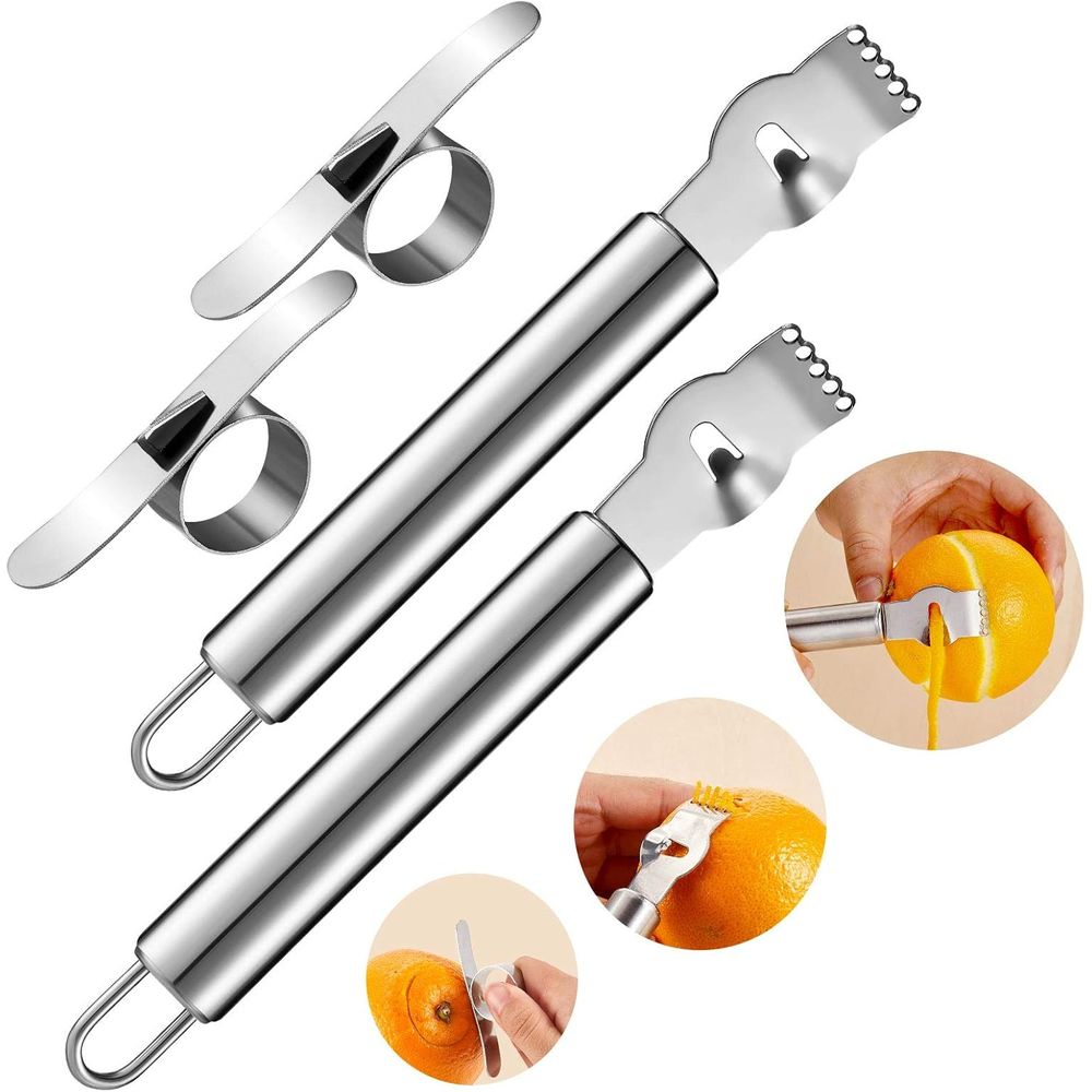 4-Piece Stainless Steel Lemon  - Peeler Channel Knife avis et prix