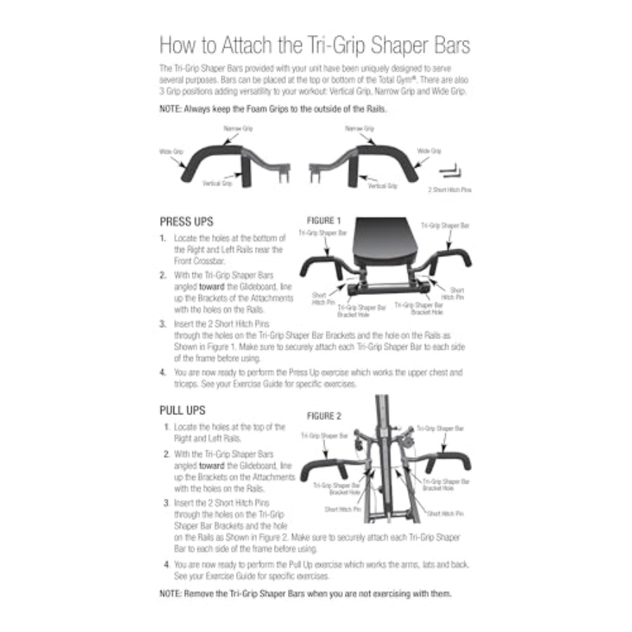 Tri-Grip Shaper Bars for home  - Home Bar And Gym avis et prix