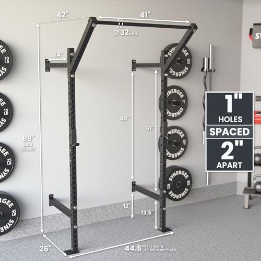 Wall Mounted Squat Rack for ho - Home Bar And Gym avis et prix