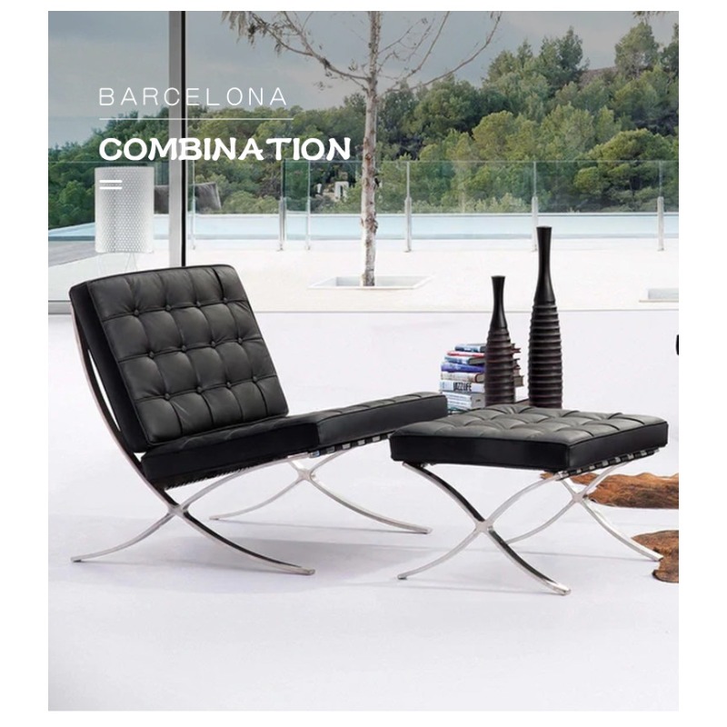 Home Barcelona Chair Leather L - Home Barcelona avis et prix