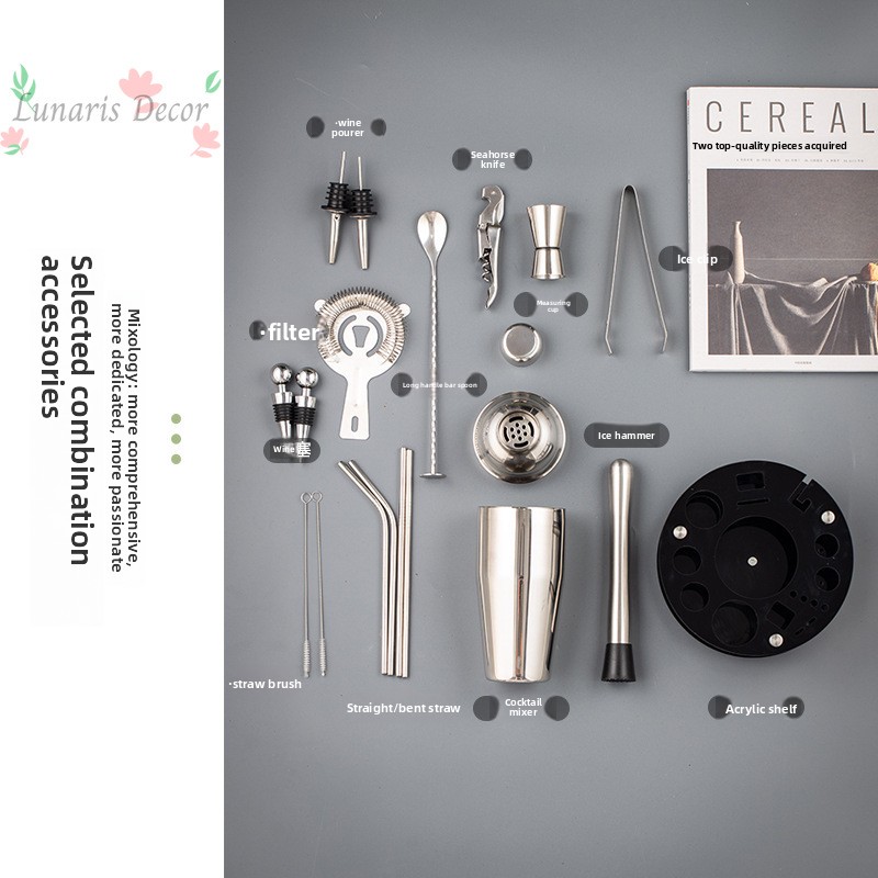 Complete Bartending Tools Kit  - Boston Shaker Set avis et prix
