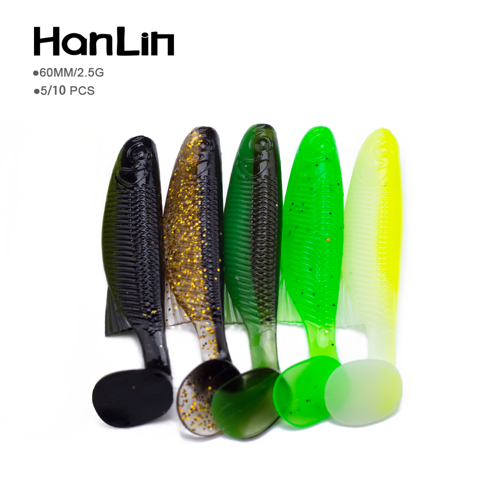 Hanlin 10/20pcs Soft Baits Wor - Jigger Double Sided avis et prix