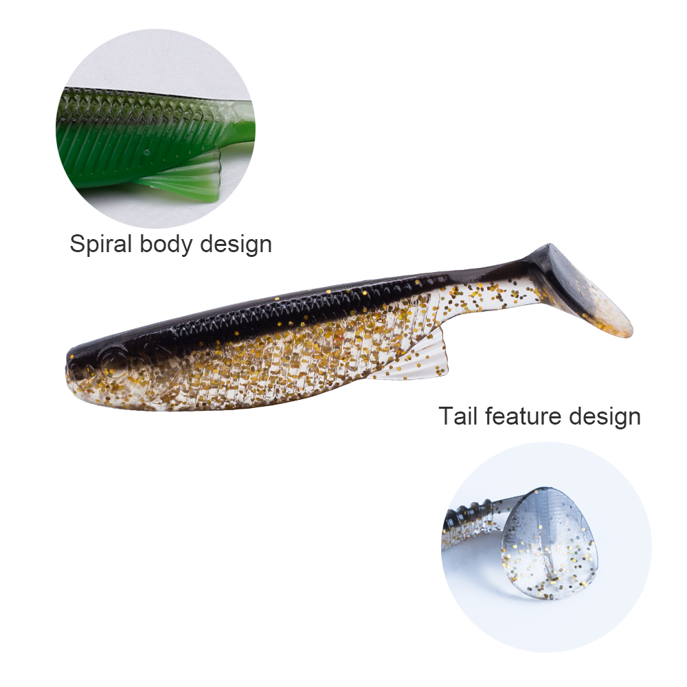 Hanlin 10/20pcs Soft Baits Wor - Jigger Double Sided avis et prix