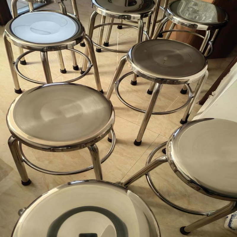 304 Stainless Steel Round Stoo - Home Bar Lounge avis et prix