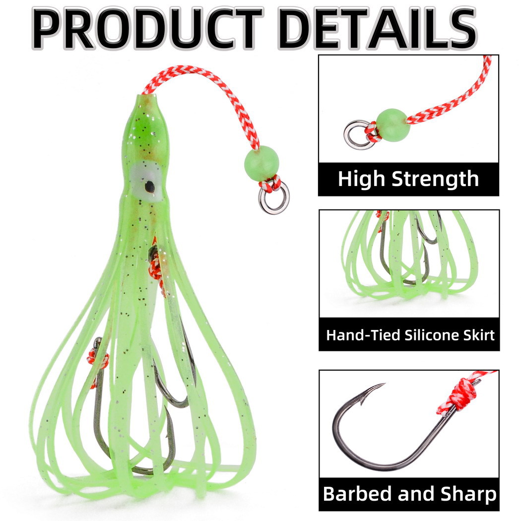 1Pcs 17cm Jig Fishing Hook Lum - Jigger Double Sided avis et prix