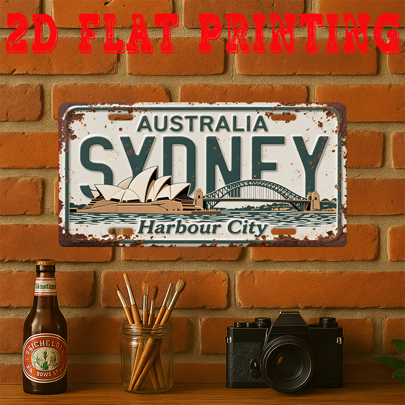 Tin Sign - Australia Sydney Ha - Home Bar Sydney avis et prix