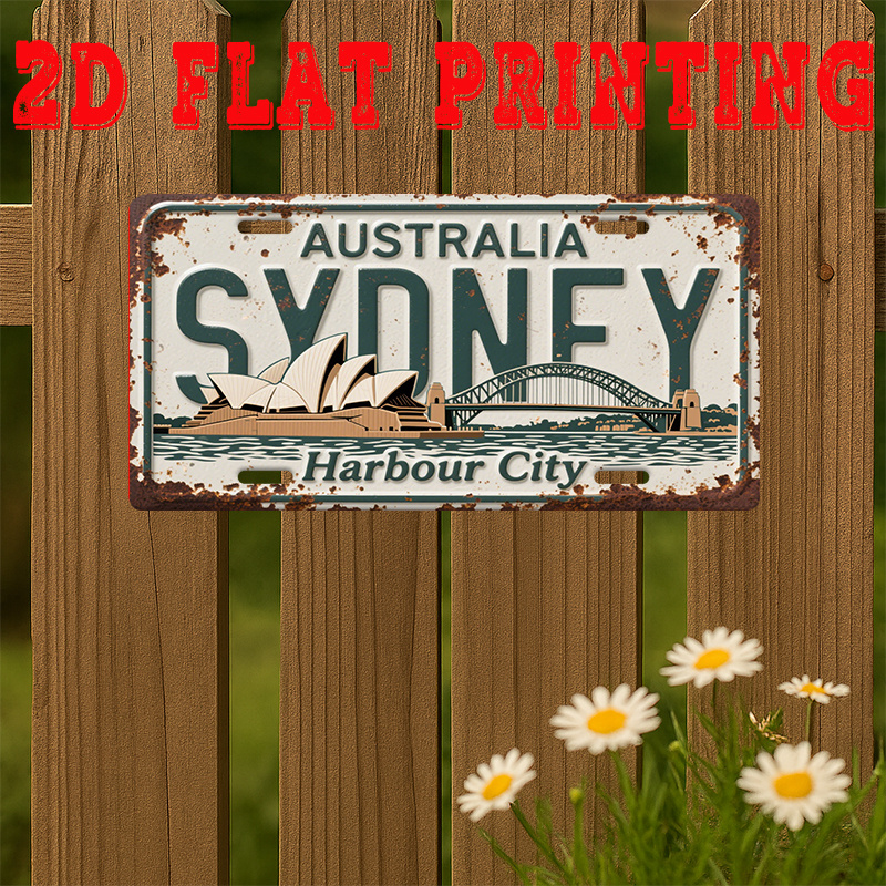 Tin Sign - Australia Sydney Ha - Home Bar Sydney avis et prix