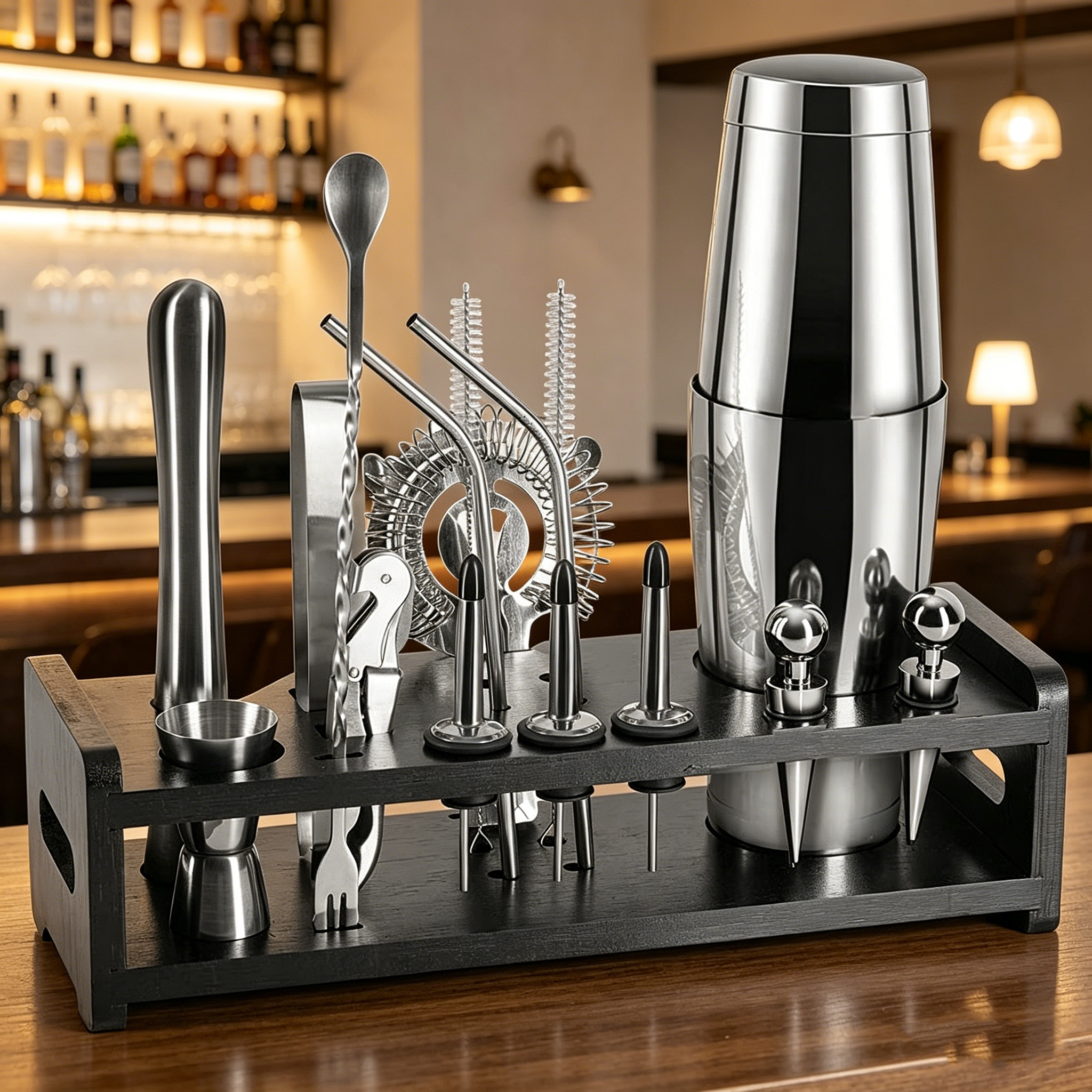 stllCocktail Shaker Set 18 Pie - Boston Shaker Set avis et prix