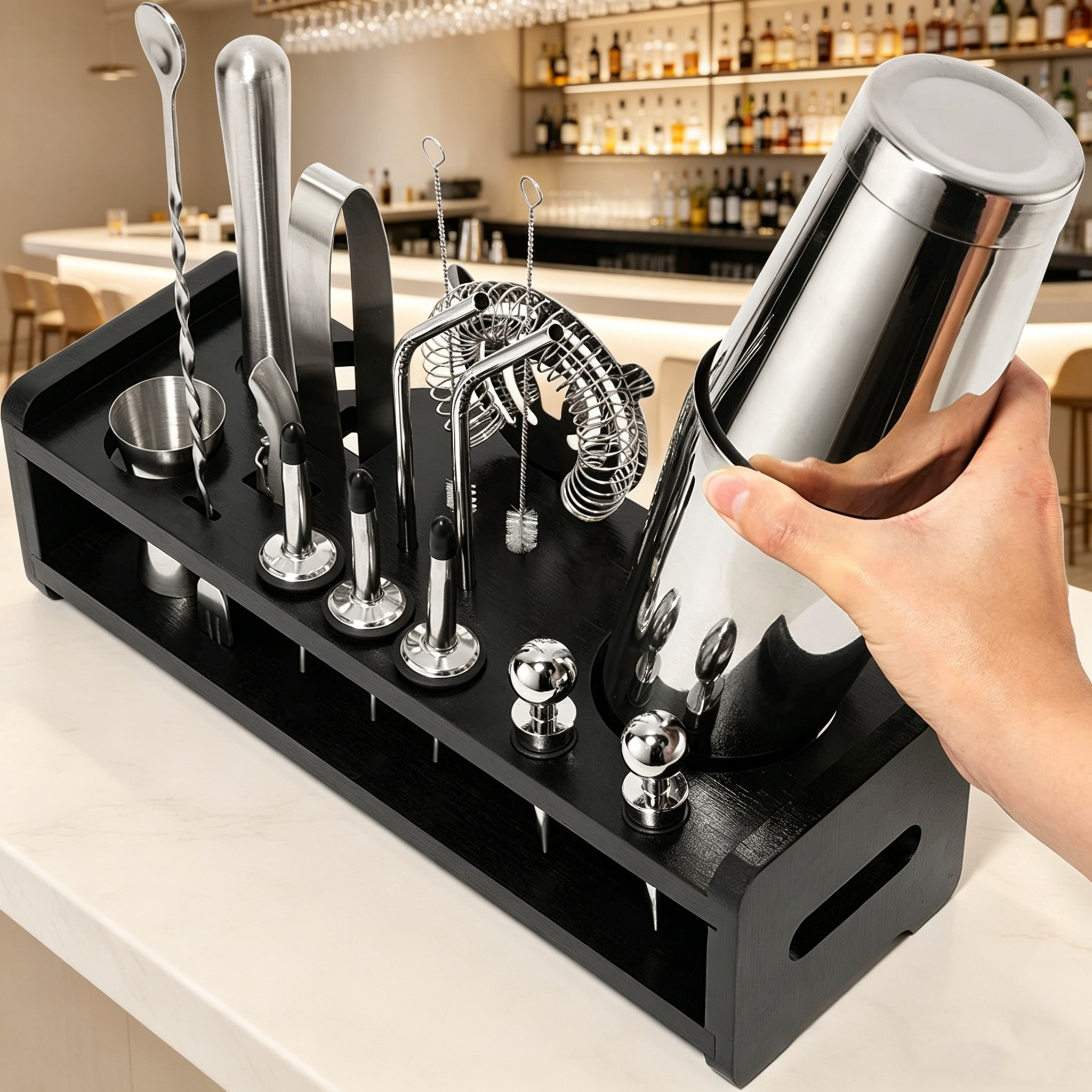 stllCocktail Shaker Set 18 Pie - Boston Shaker Set avis et prix