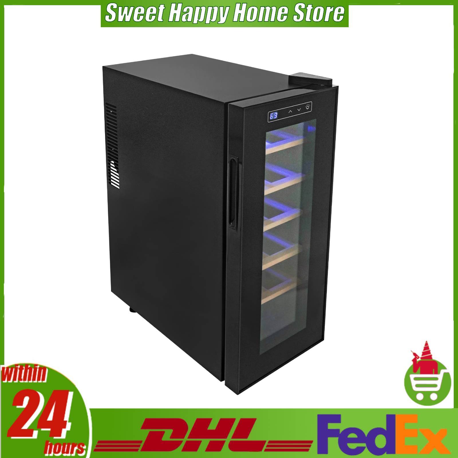 12 Bottle Wine Fridge, Freesta - Home Bar And Fridge avis et prix