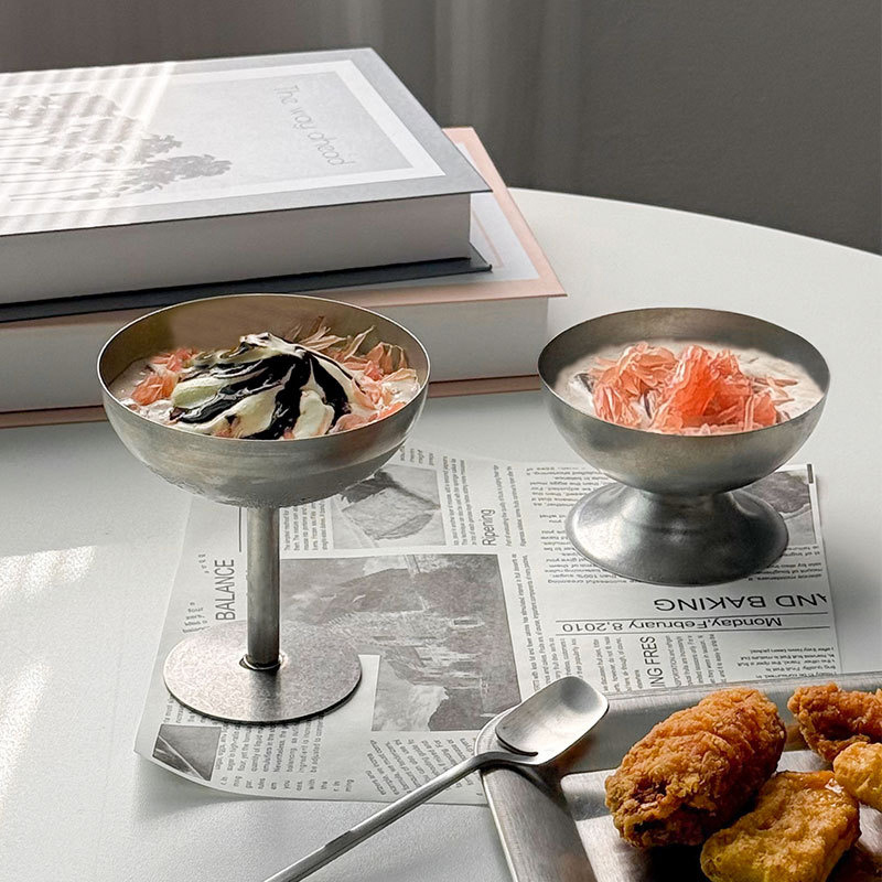 Stainless Steel Ice Cream Cup  - Home Bar Supplies avis et prix
