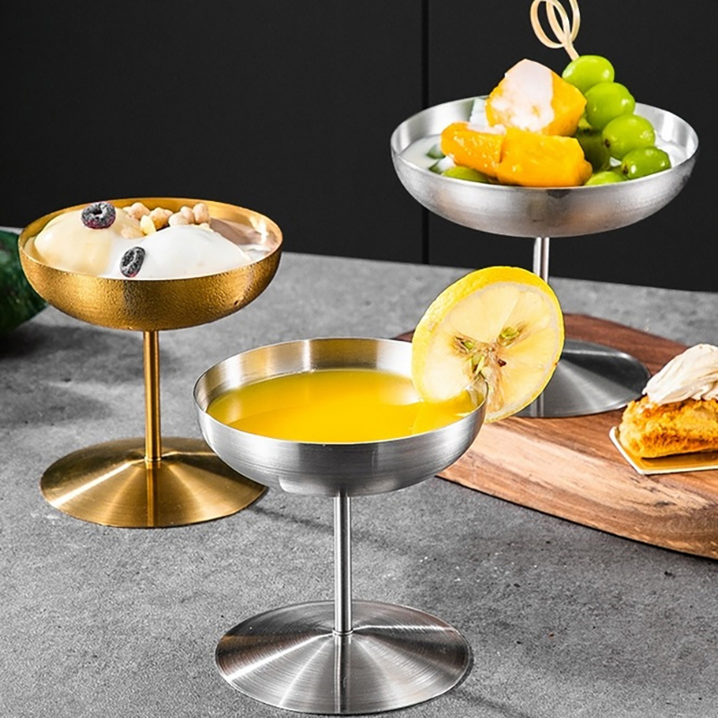 Stainless Steel Ice Cream Cup  - Home Bar Supplies avis et prix