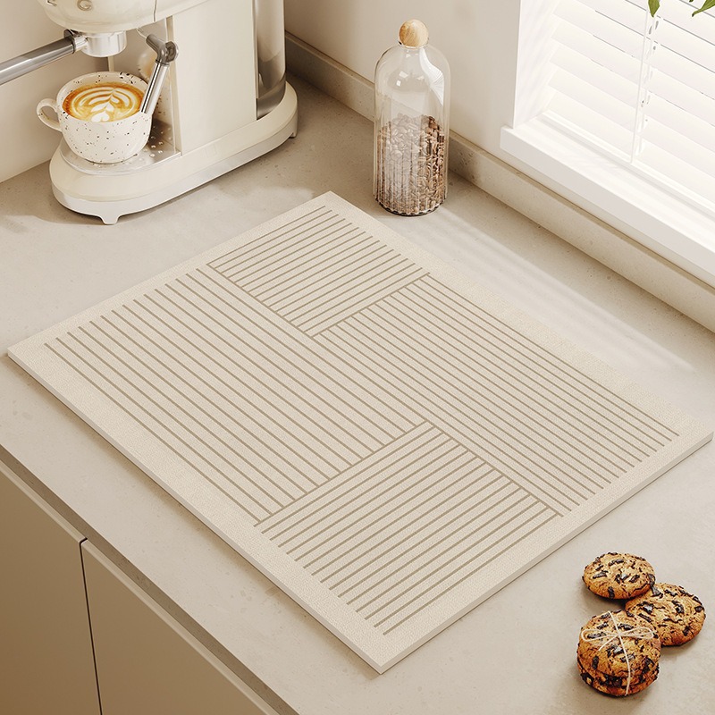 White Color Diatomite Drying M - Bar Mat Rubber avis et prix