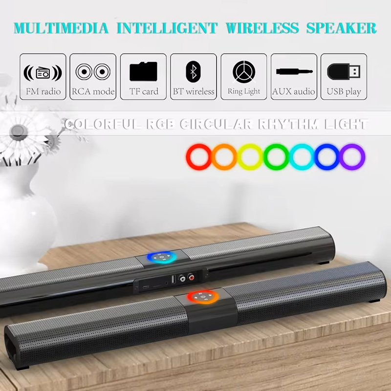 Soundbar For TV Subwoofer Blue - Home Bar And Theater avis et prix