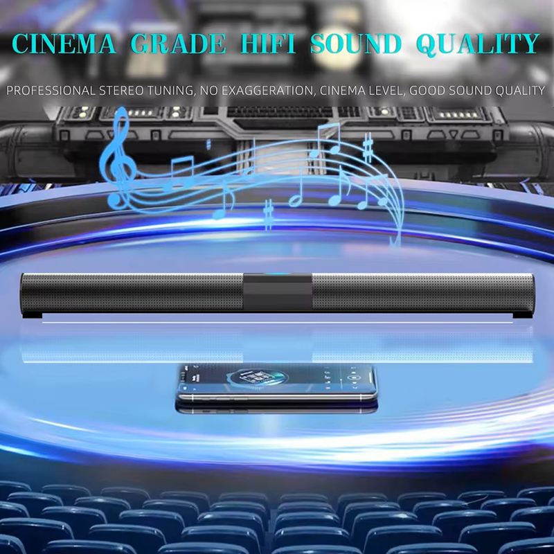 Soundbar For TV Subwoofer Blue - Home Bar And Theater avis et prix