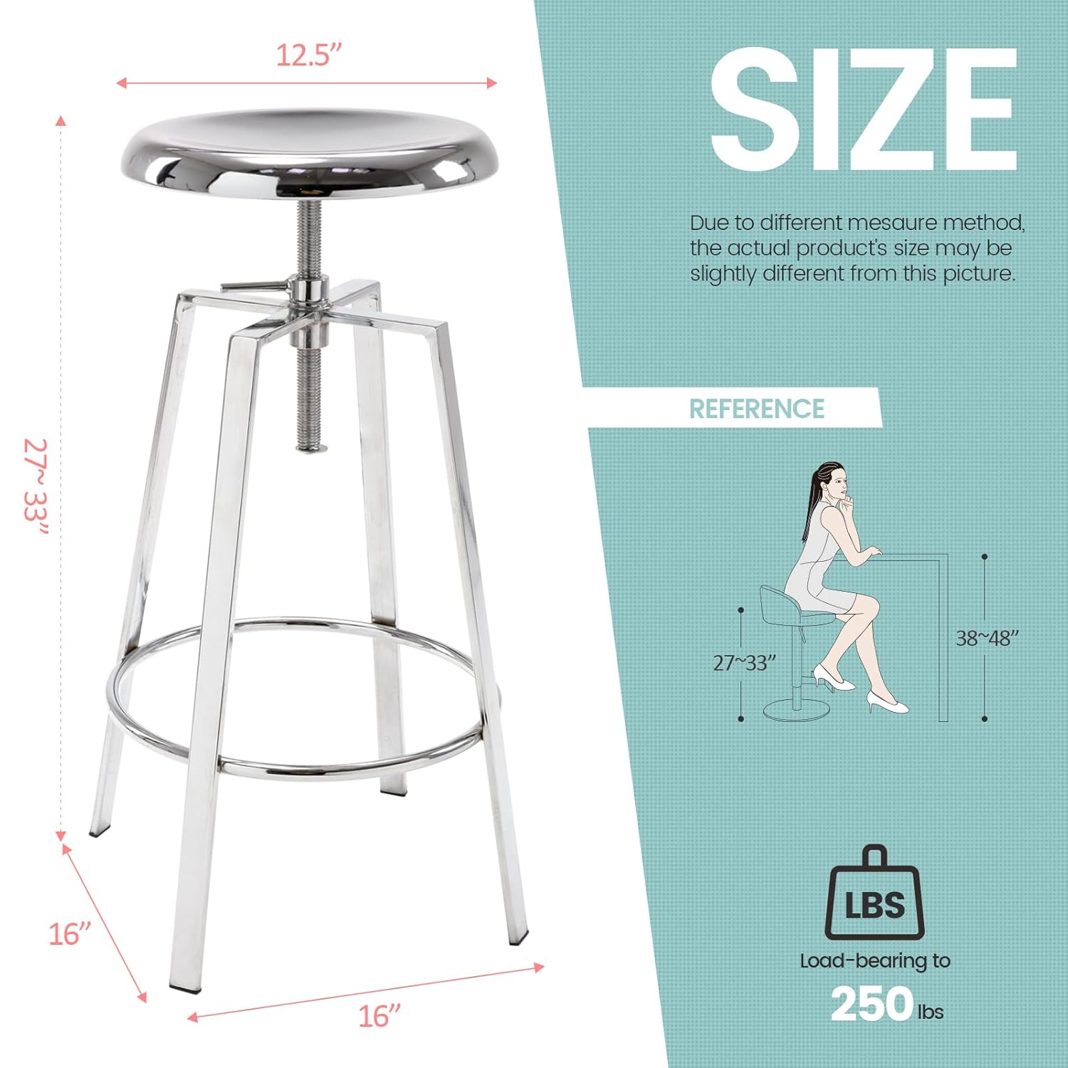 Atlas Industrial Bar Stools Se - Home Bar Stools avis et prix