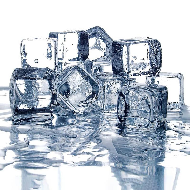 50PCS 3D Acrylic Fake Ice Cube - Ice Mold Sphere avis et prix