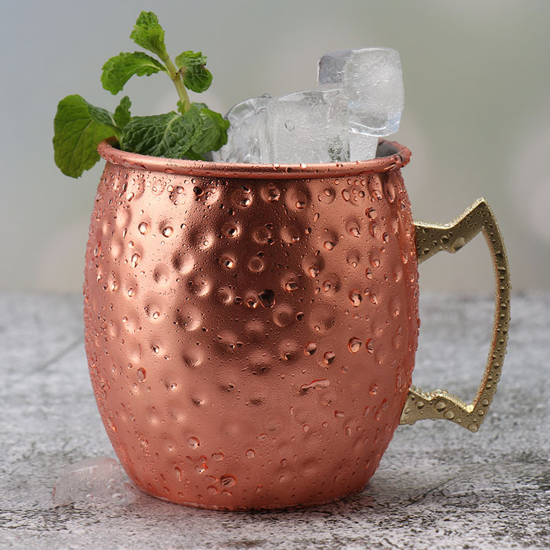 Steel Moscow Mule Mug Plated B - Mule Copper Mug avis et prix