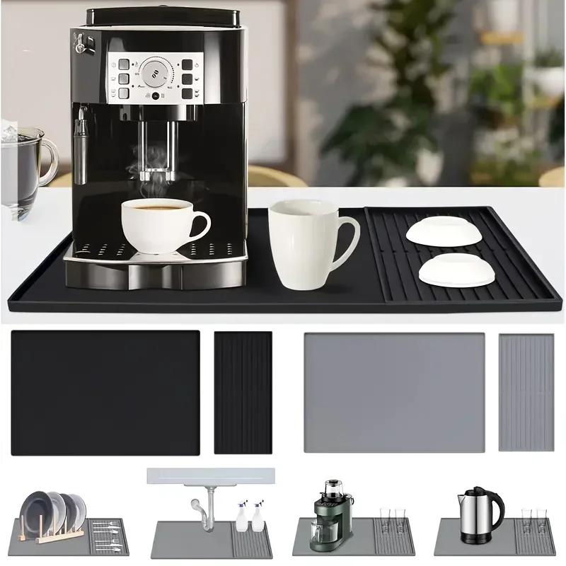 2-in-1 Silicone Coffee Bar Mat - Bar Mat Rubber avis et prix