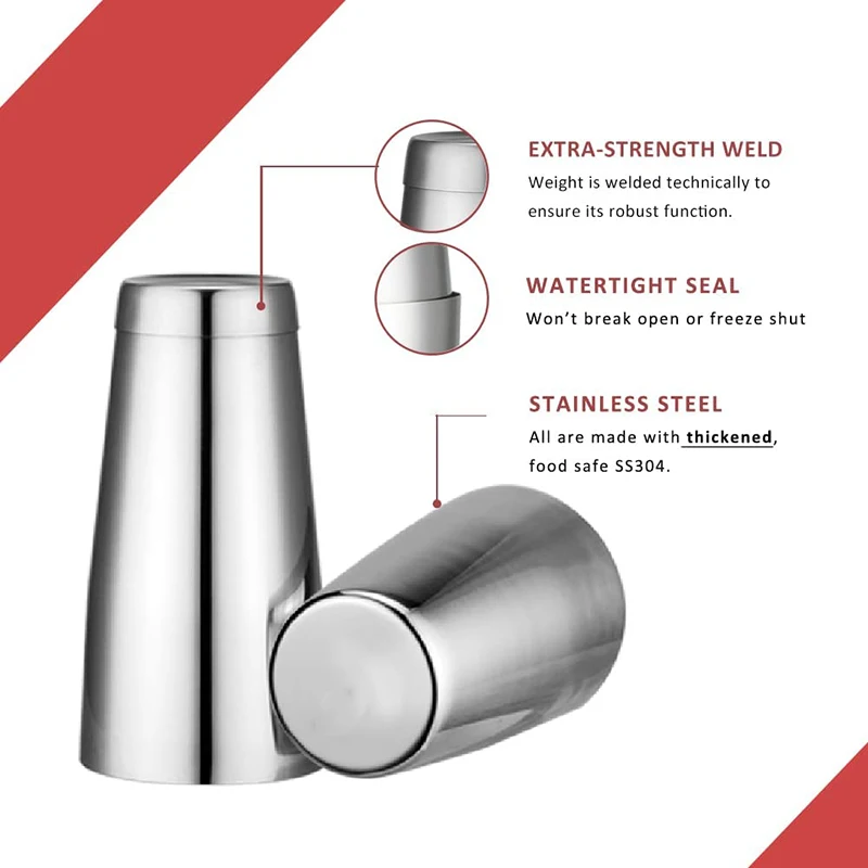 18oz & 28oz Cocktail Shaker Se - Boston Shaker Set avis et prix