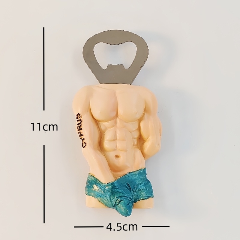 3d Muscle Man Magnetic Bottle  - Home Bar And Fridge avis et prix